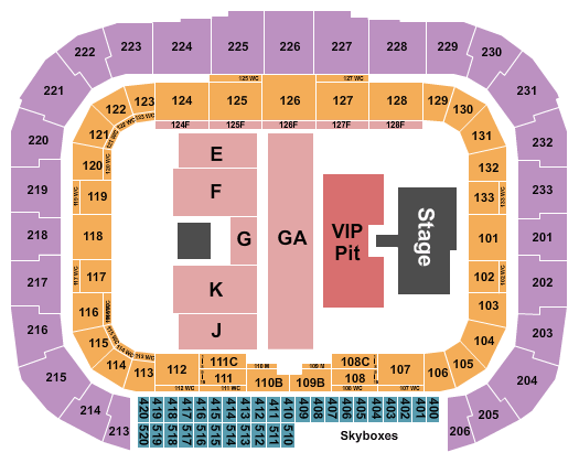Sports Illustrated Stadium Kygo Seating Chart